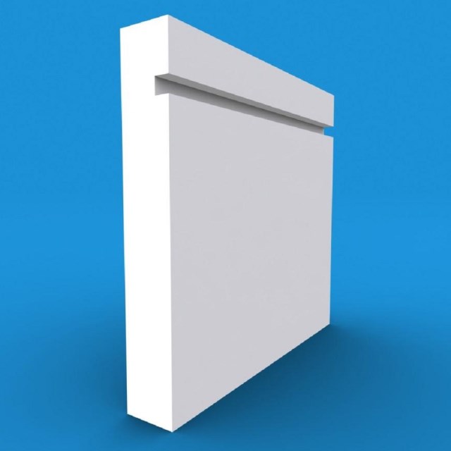 Single Square Grooved