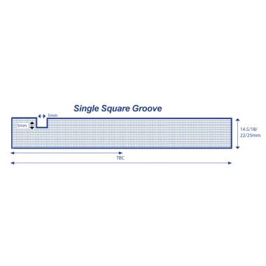 Single Square Grooved | Image 2